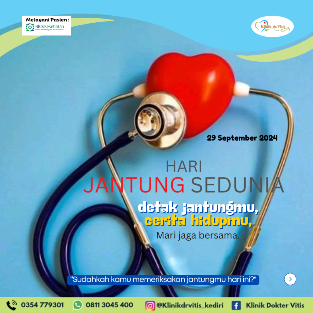 Klinik dr. Vitis, hari jantung sedunia