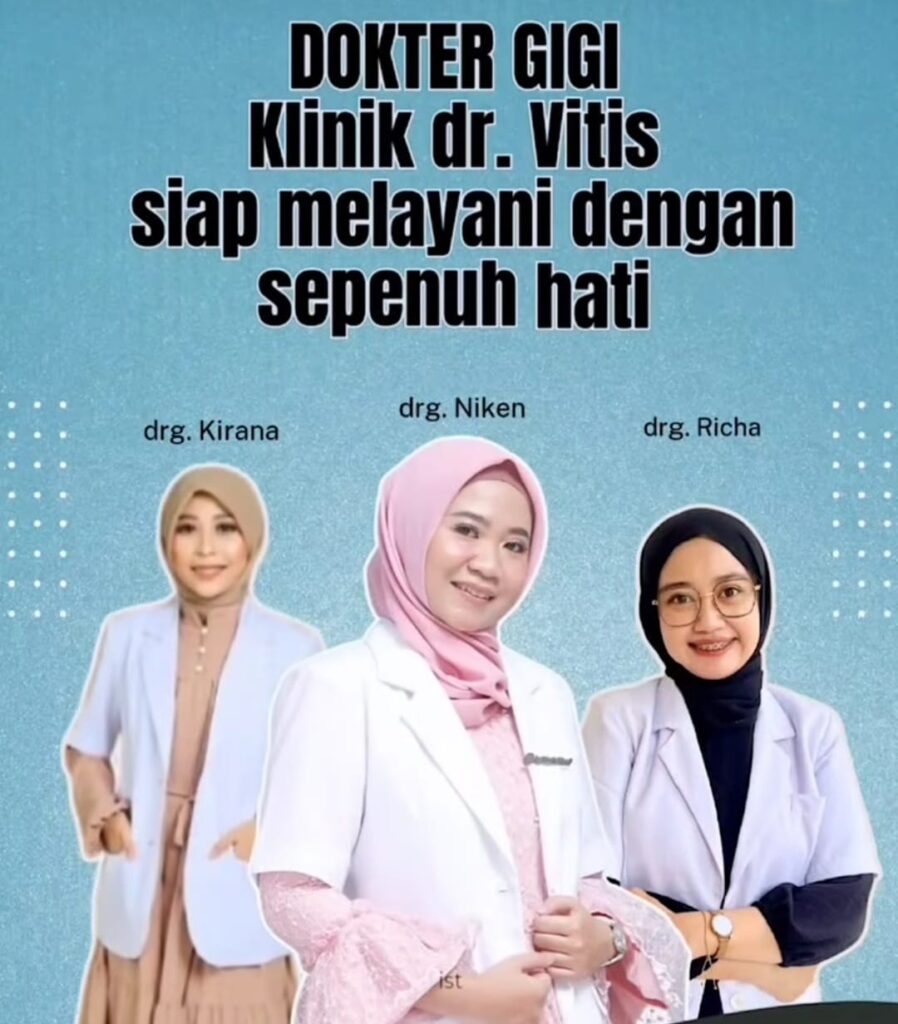 Poli gigi Klinik dr. Vitis, Klinik BPJS 24 jam Kediri, Klinik faskes 1 Kediri