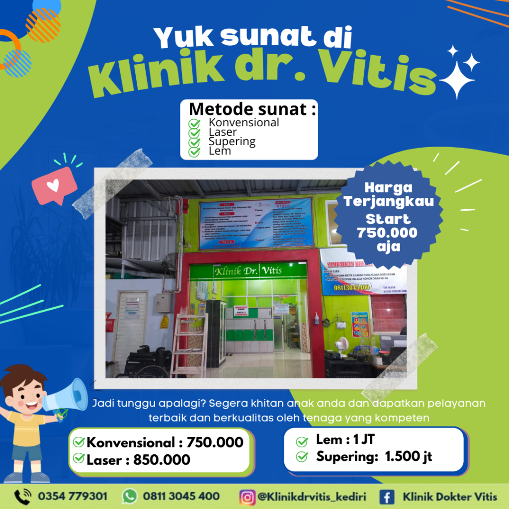 Klinik dr. Vitis, Klinik BPJS Kediri, Klinik 24 Jam Kediri, Klinik BPJS Kediri, Klinik terdekat dari lokasi saya sekarang, klinik buka 24 jam Kediri, cek laboratorium Kediri, Klinik USG Kehamilan Kediri, Klinik rawat inap Kediri, Khitan diKediri, Klinik Pratama Kediri, Klinik Faskes 1 BPJS Kabupaten Kediri, Klinik kesehatan Sembak Grogol Kediri, Klinik rawat inap Kabupaten Kediri, Klinik persalinan 24 jam, tempat bersalin Kabupaten Kediri, Klinik bersalin Kediri, KB Kediri, Pelayanan KB, sunat Kediri, Khitan Kediri, Sunat Kabupaten Kediri, Sunat di Kediri