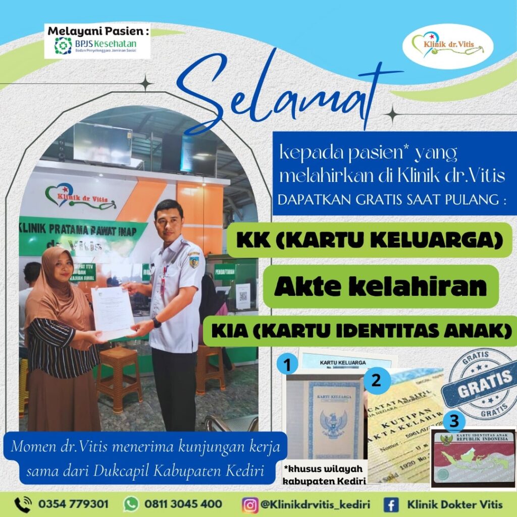 Klinik dr Vitis Kediri, Klinik Faskes 1 BPJS Kabupaten Kediri, Klinik BPJS Kediri, Klinik 24 jam BPJS Kabupaten Kediri, Klinik kesehatan Sembak Grogol Kediri, Klinik rawat inap Kabupaten Kediri harga terjangkau, Klinik terdekat bisa BPJS , Klinik terdekat dari lokasi saya sekarang,Faskes 1 Kediri, Klinik faskes 1 BPJS Grogol Kediri